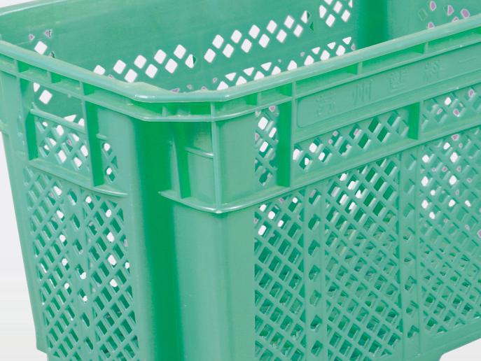 KS545網孔型翻轉套疊塑料周轉箱 KS545網孔型翻轉套疊塑料周轉箱